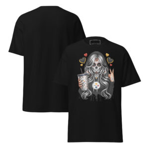 Pittsburgh Steelers Sugar Skull Women Classic Tee